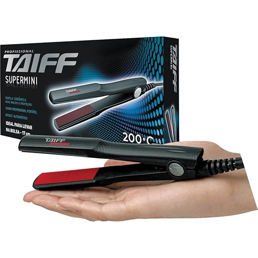 Chapinha/Prancha Cerâmica Super Mini 200c Bivolt