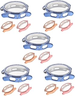 Hemobllo 15 Peças Capa De Relógio Relógio Inteligente De Smartwatch Smartwatches Capa De Capa De Relógio Capa De Tela De Relógio Capa De Proteção Smartwatch Borda De Capa Protetora De