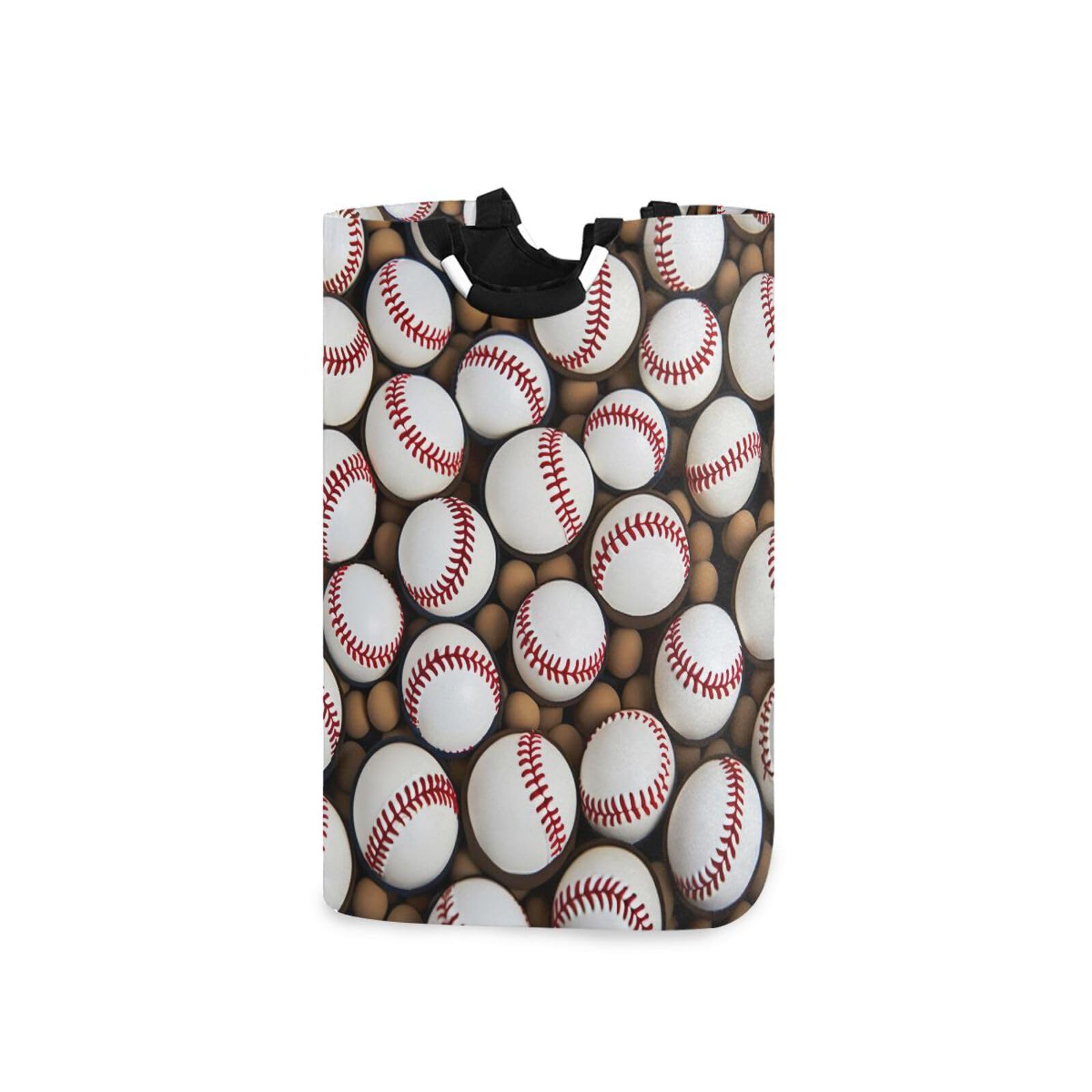 Jihqo Laundry Hamper Basket St Patrick's Clover Pattern Collapsible Nursery Storage Bin Waterproof Clothing Baskets for Home Bedroom Bathroom Washing Room