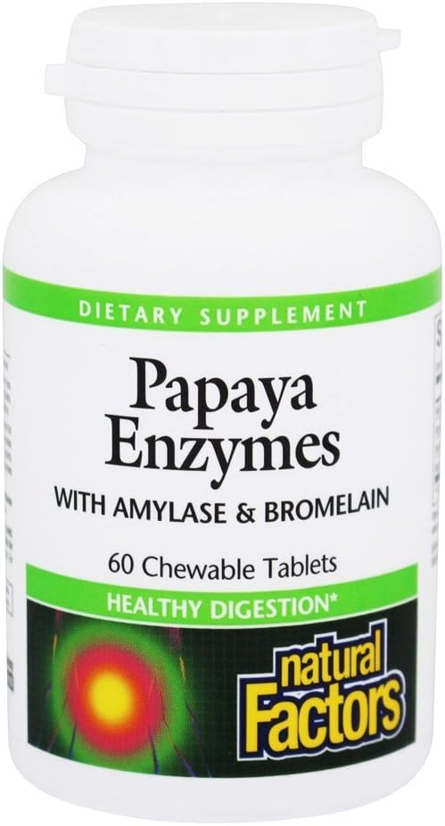 Papaya Enzymes 60 Tablets, 100 Gm