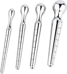 Stainless Steel Urethral Dilators Metal Penis Plug Catheter Urethral