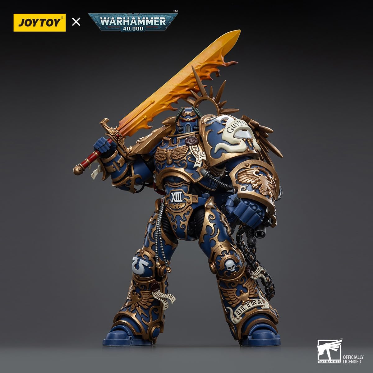 JoyToy Warhammer 40K 1/18 Action Figure Mecha Joy Toy Model Toys Ultramarines Primarch Roboute Guilliman