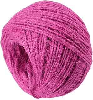 ULDIGI Vintage Decor Nativity Craft Hand Decor Natural Jute Twine Jute Craft Accessory DIY Craft String Clip Crafts Craft Rope Natural Twine String for Arts Party Decoration Jute Jewelry