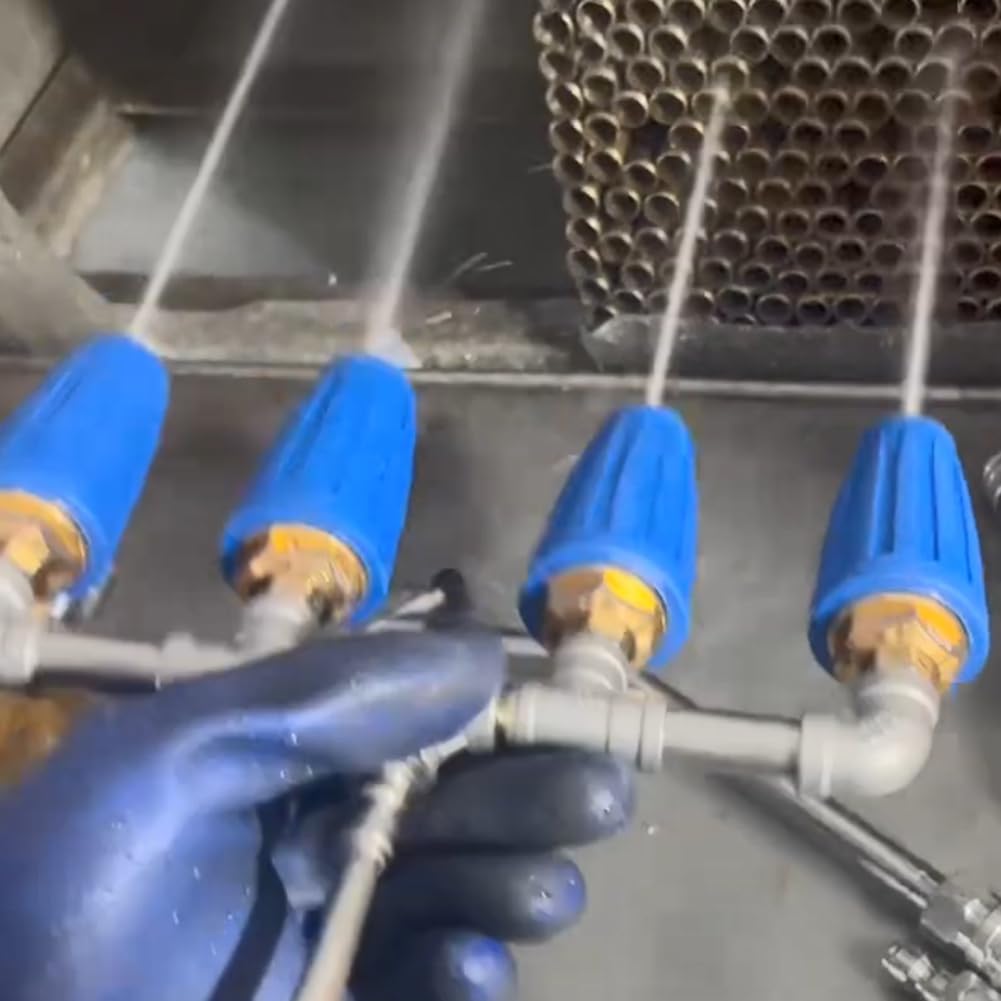 Ugello Turbo per Idropulitrice A Vie, Rotazione A 360°, Attacco Rapido da 1/4", 4000 PSI, per La Pulizia 'Auto