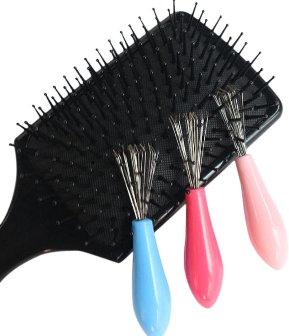 Peyan Hair Brush Cleaner Comb Cleaner - Mini Hair Brush Combs Cleaner Magic Handle Tangle Shower Salon Styling tamer Tool For Women