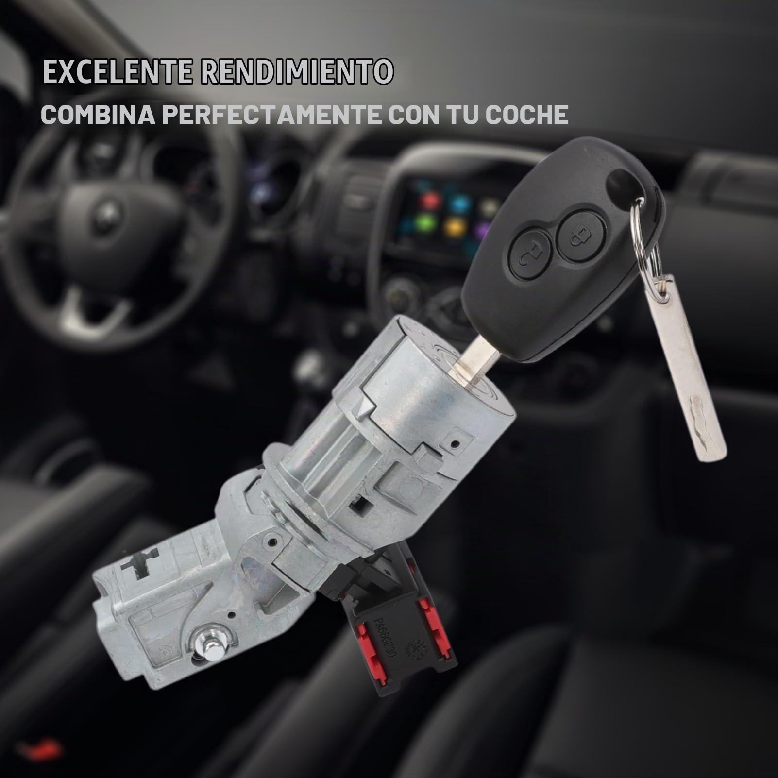 Interruptor de Bloqueo Cerradura de Encendido para Clio Trafic Kangoo MK2 MK3 7701208408 8200214168 806010030R