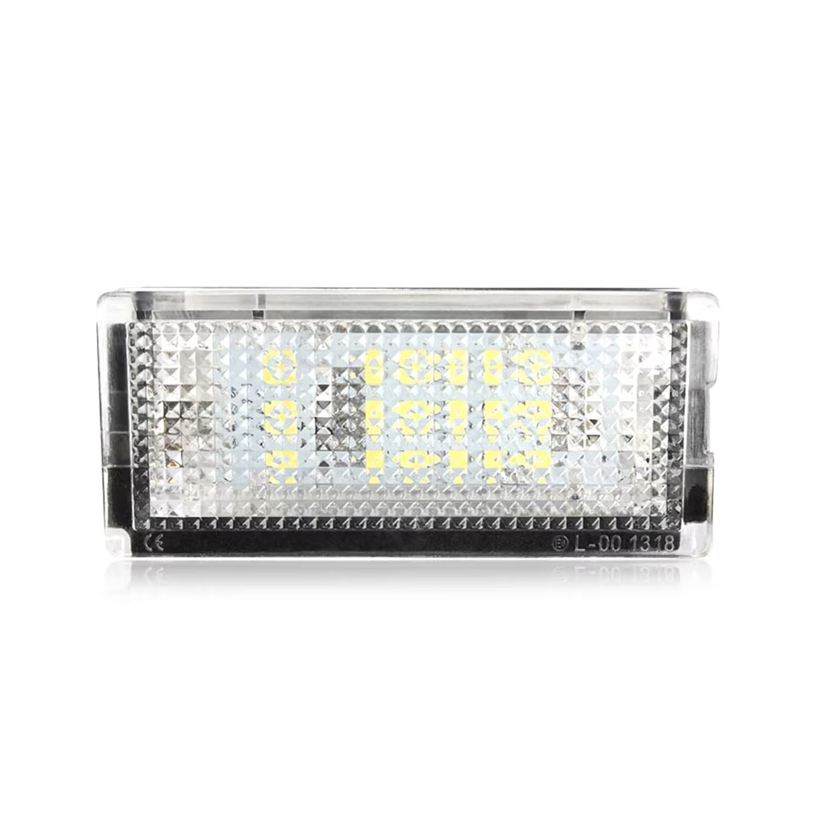 Luces matrícula LED E46 1998-2005 bombilla blanca SMD 12V plafón antierror 7
