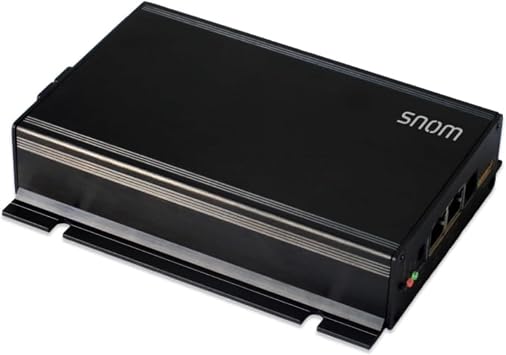 محول نداء VoIP PA1+ ونظام عناوين عامة SIP مع منافذ PoE ومكبر صوت ومفتاح جيجابت