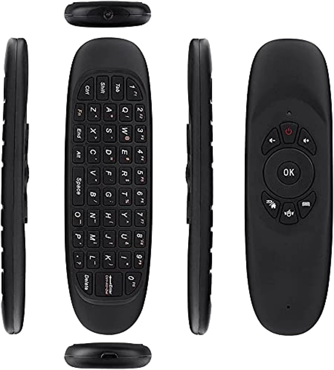 Tv Remote Replacement Compatible With Universal TV Remote Control, Wireless Air Mouse With Keyboard for Smart TV, Set-Top Box, media player