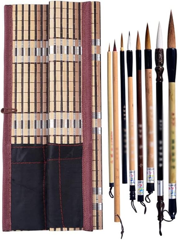 YMGSCC(君を愛してる) 12ピース中国の伝統的なブラシセット絵画の風景描画ペン書道の絵筆
