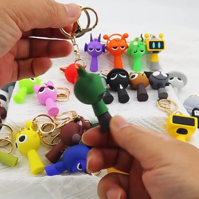 Amazon.co.jp: スプランキー キーホルダー 10点セット 3D立体 高還元度