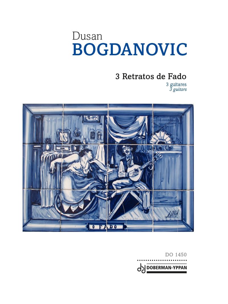 3 Retratos de Fado. Guitar Trio/Quartet. Set of Parts