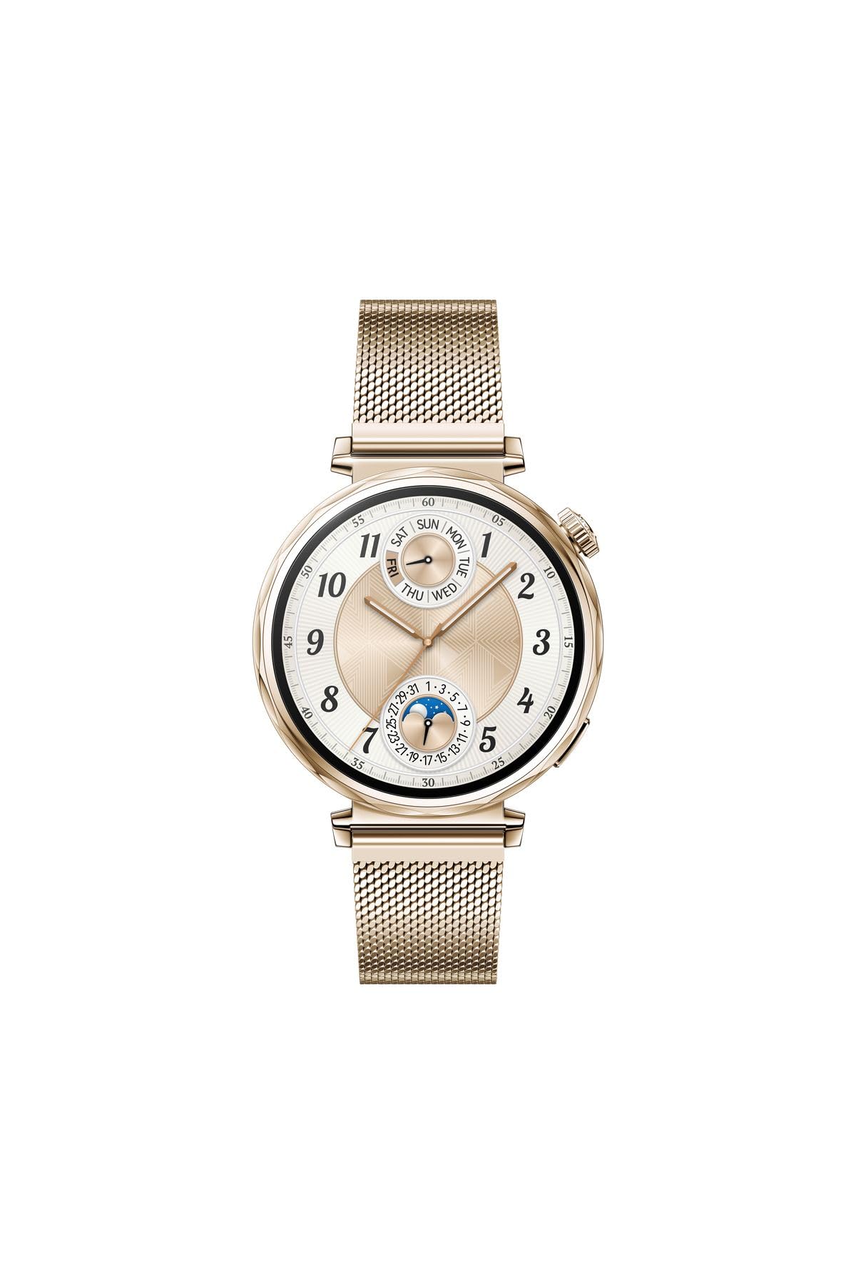 HUAWEI Reloj Inteligente Watch GT 5 de 41 mm, diseño de Bordes Afilados, Deportes de Correr y Ciclismo, Seguimiento de la Salud, hasta 7 días de duración de la batería, Compatible con iOS y Android,