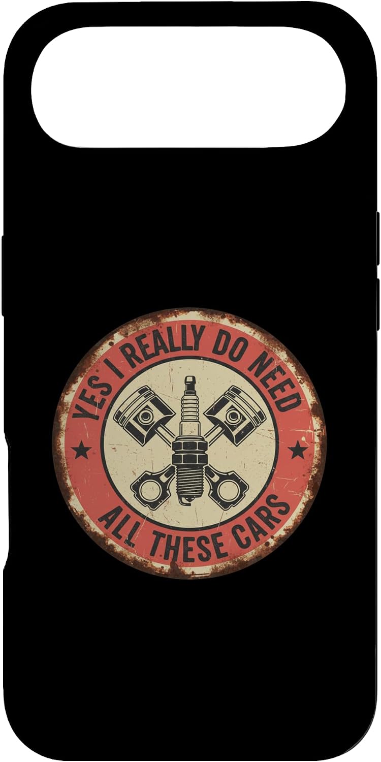 Yes I Do Need All These Cars Funny Mechanic Car Collector Case for iPhone Air