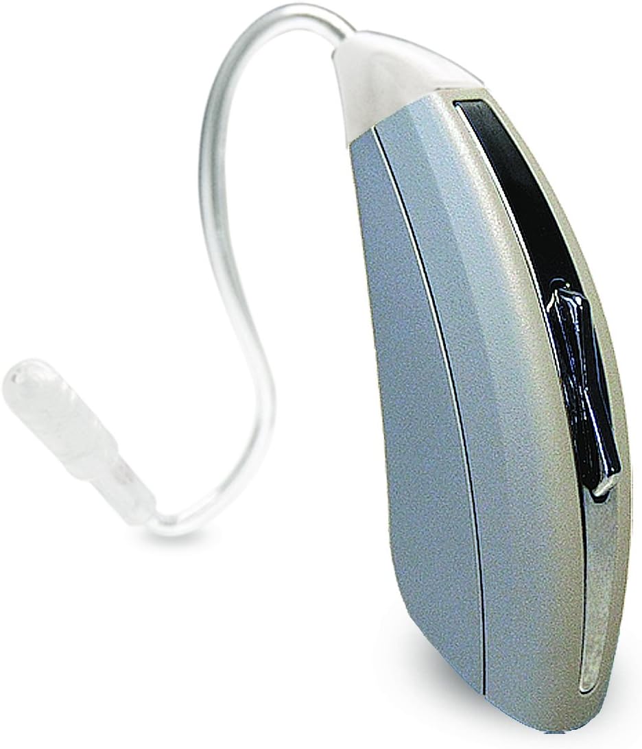 Tweak Hearing- Focus Model- Personal Sound Amplifier with Digital Volume Control and Directional Program to Reduce Background Noise (Silver)