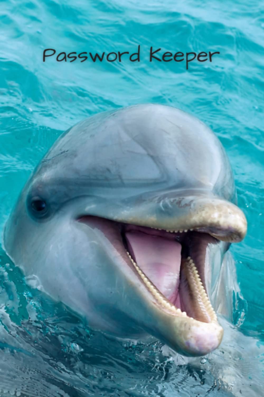 Dolphin Password Book | Password/Contact Book | Alphabetical Password Tracker: Internet Log Book To Organize Your Website Passwords In One Secure Convenient Place