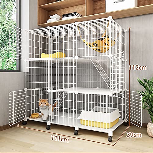 Parc pour chat interieur modulable pour securiser votre compagnon