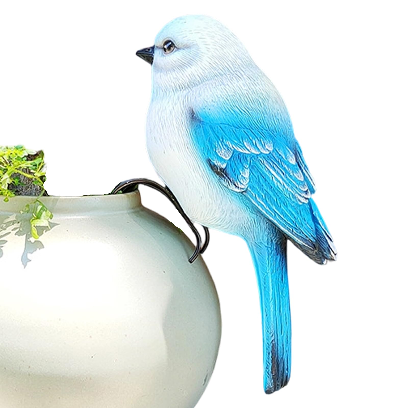 Msioytog Simulation Bird Statue Living Room Ornaments Home Artificial Garden Sculpture Porch Yard Decoration Weather Resistant Bird Sculpture