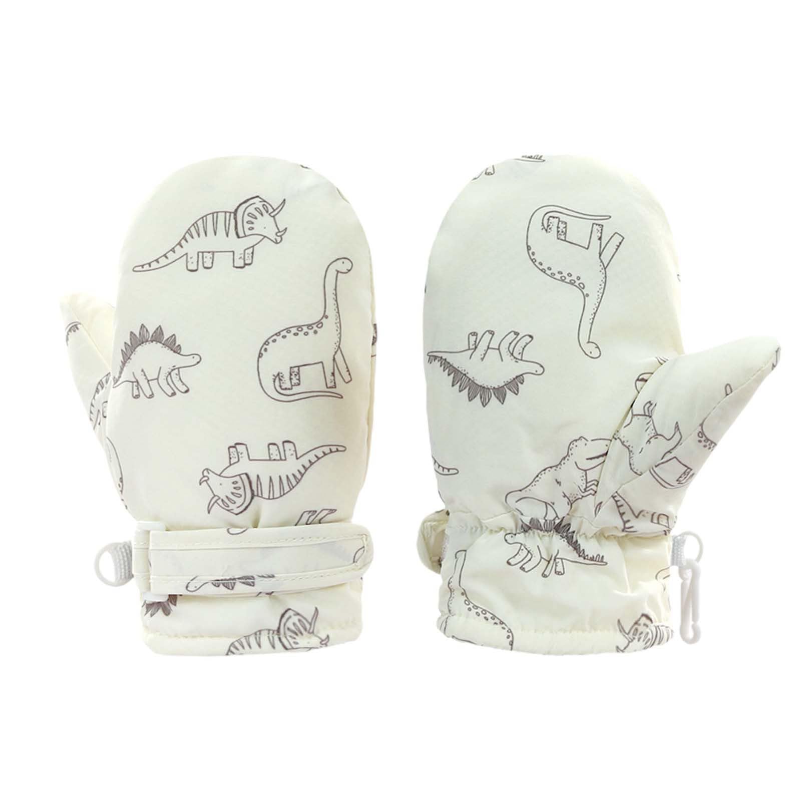 Guanti Da Sci Impermeabili Hanraz Per Bambini – Softshell Termico, Neve E Inverno, Taglie 1-10 Anni