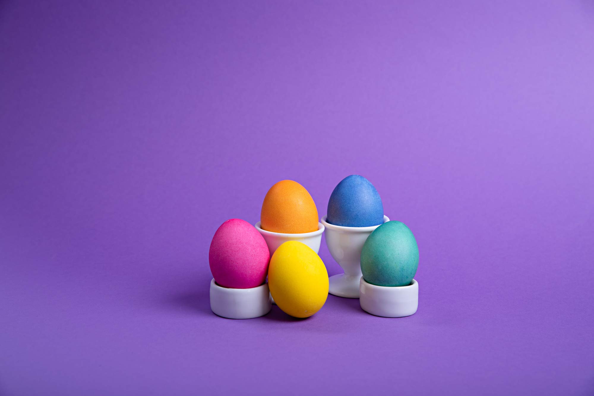 Heitmann Eierfarben Set – 5 Farben, Inkl. Hasen-Gesichter & Sticker, Kreativer Osterspaß Für Familien
