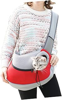 Amosfun Transportador De Estilingue Para Cães Pequenos Arnês Para Cães Pequenos Transportador De Cães Para Cães Pequenos Transportador De Estilingue Para Gatos Transportador De Envoltório