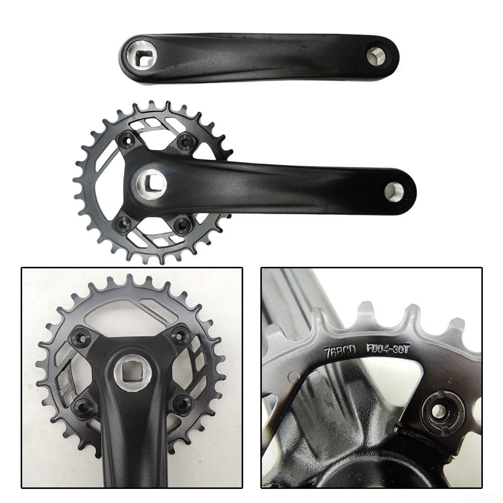 Guarnitura E-Bike 30T 170mm Lega Alluminio Foro Guarnitura E-Bike