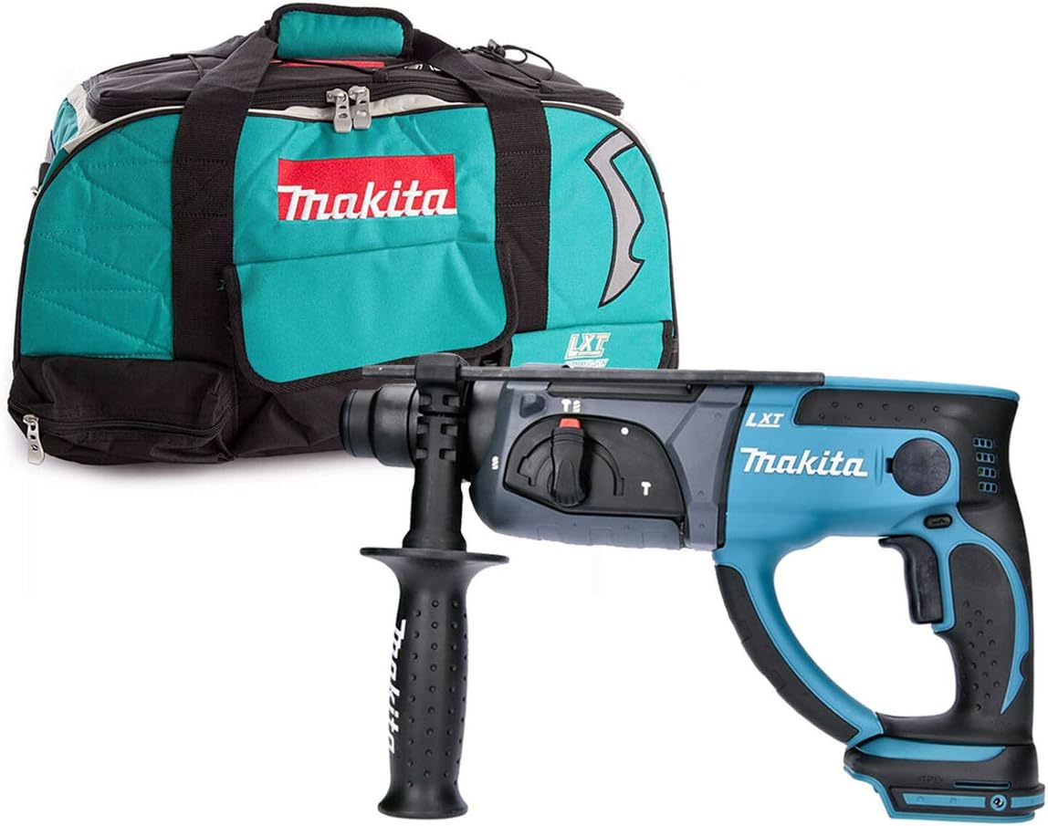 Makita DHR202Z 18V Cordless SDS+ Rotary Hammer Drill with LXT400 Bag
