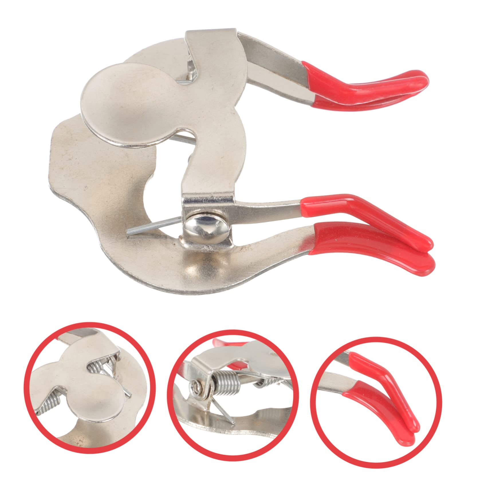 Totority Beginner Morin Khuur Mute Compact Metal Mute Pad Easy to Install for Small Morin Khuur Practice