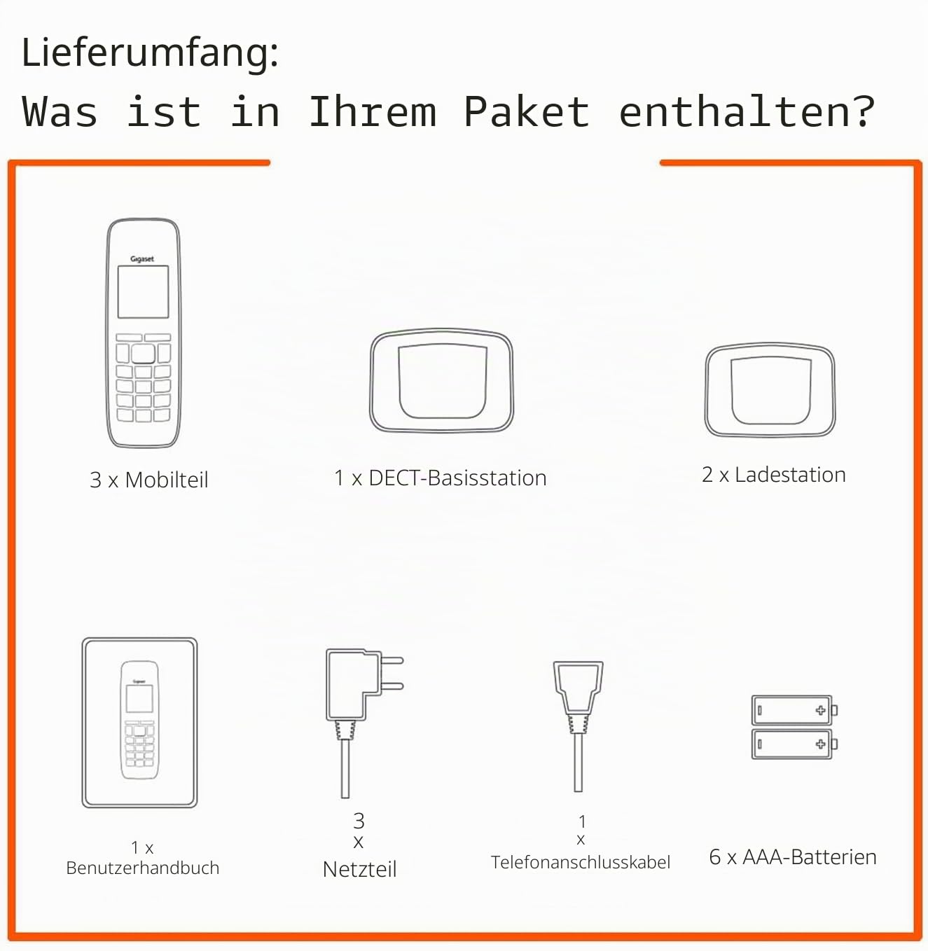 Gigaset A170 TRIO [Iberische Version]