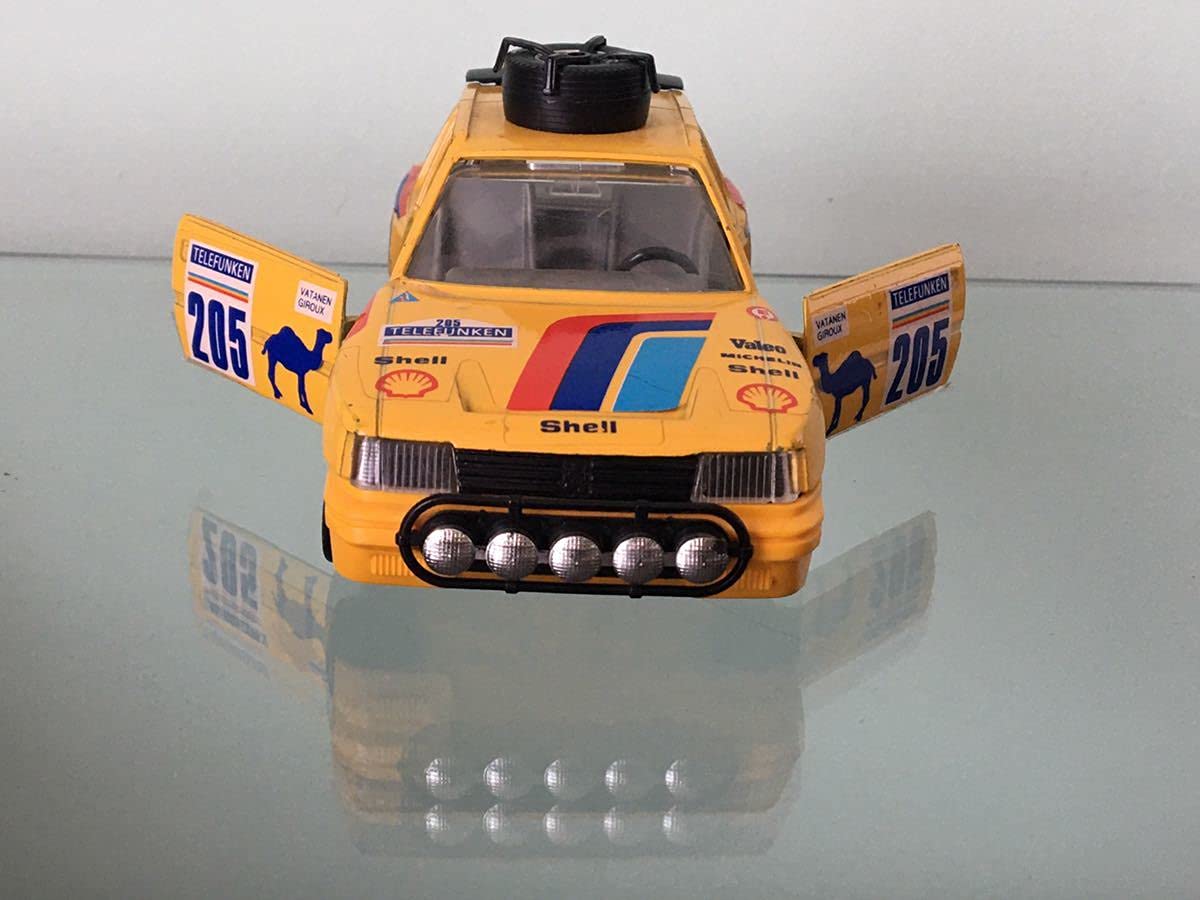 Amazon | 1/25 プジョー 205 ターボ ラリーカー ミニカー ブラーゴ 