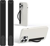 Vista 30 de SleekStrip SleekGrip-Essential Soporte de Agarre para Teléfono Ultra Delgado, Anillo de Bucle para Dedos de Metal Delgado Correa Sujetadora de Mano