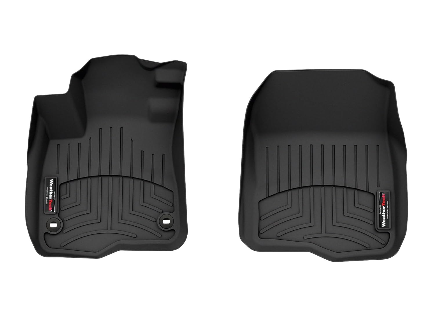 WeatherTech Custom Fit FloorLiners for Honda CR-V CR-V Hybrid 1st Row 4417801 Black