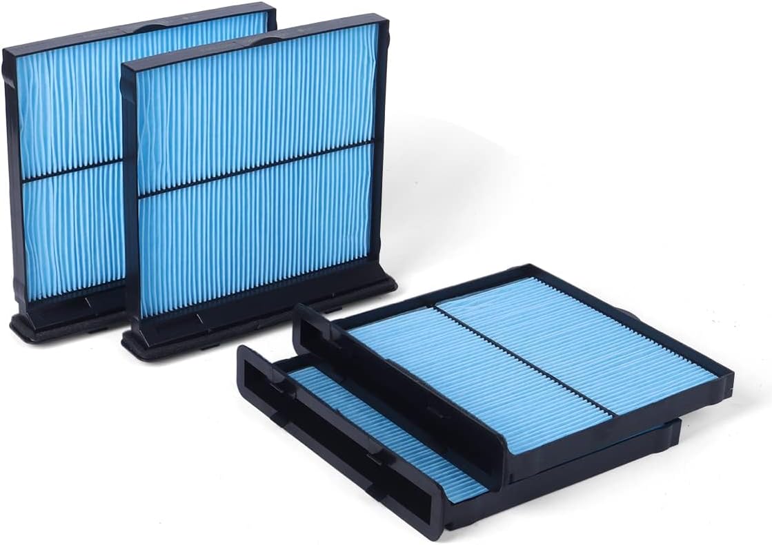 4-Pack 72880-FL000 HEPA Cabin Air Filter Fits for Subaru Forester 2.5L 2024 2023 2022 2021 2020 2019 Cabin Filter Replacement Car Accessories