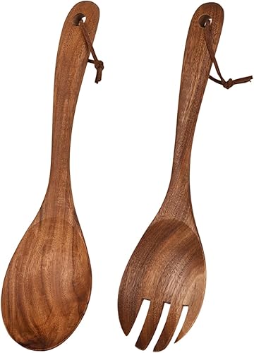 Miniatura 7 de Colección moderna de cubiertos de madera japonesa, diseño suave para platos calientes y vajilla diaria, elegante juego de regalo de utensilios de