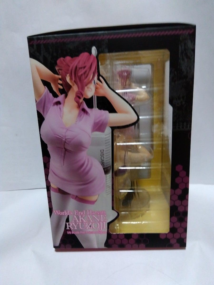 新品未開封 正規品 終末のハーレム 龍造寺朱音 ナースフィギュア 1/6 特典】終末のハーレム 龍造寺朱音 着せ替えナースフィギュア 1/6