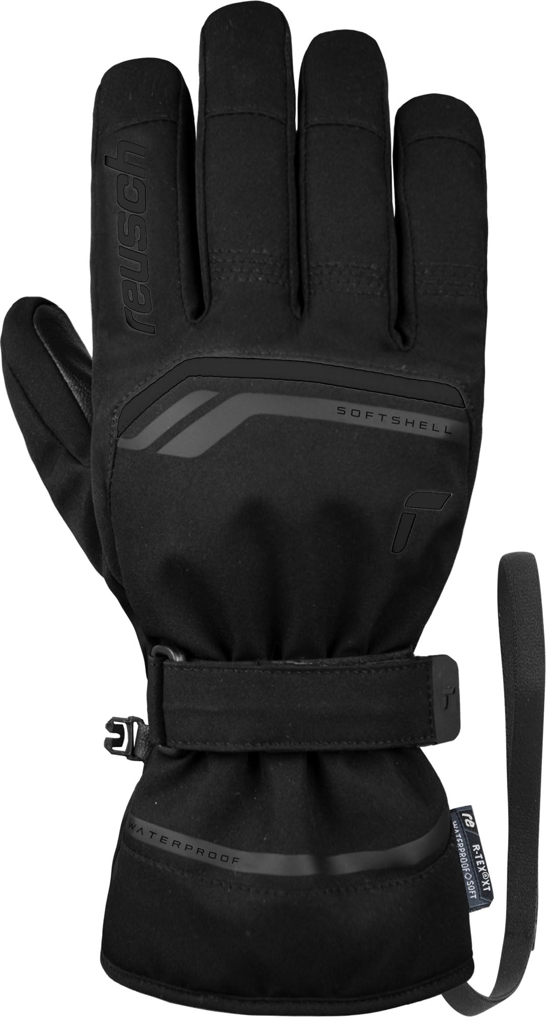 Primus R-TEX® XT ze szlufką na nadgarstek i wodoodporną membraną, przyjemnie ciepłe rękawice narciarskie, softshell, rękawice śniegowe