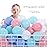 Wonder Space Soft Pit Balls, Chemical-Free Crush Proof Plastic Ocean Ball, BPA Free with No Smell, Safe for Toddler Ball Pit/Kiddie Pool/Indoor Baby Playpen (50 Balls, Mix - Pastel)