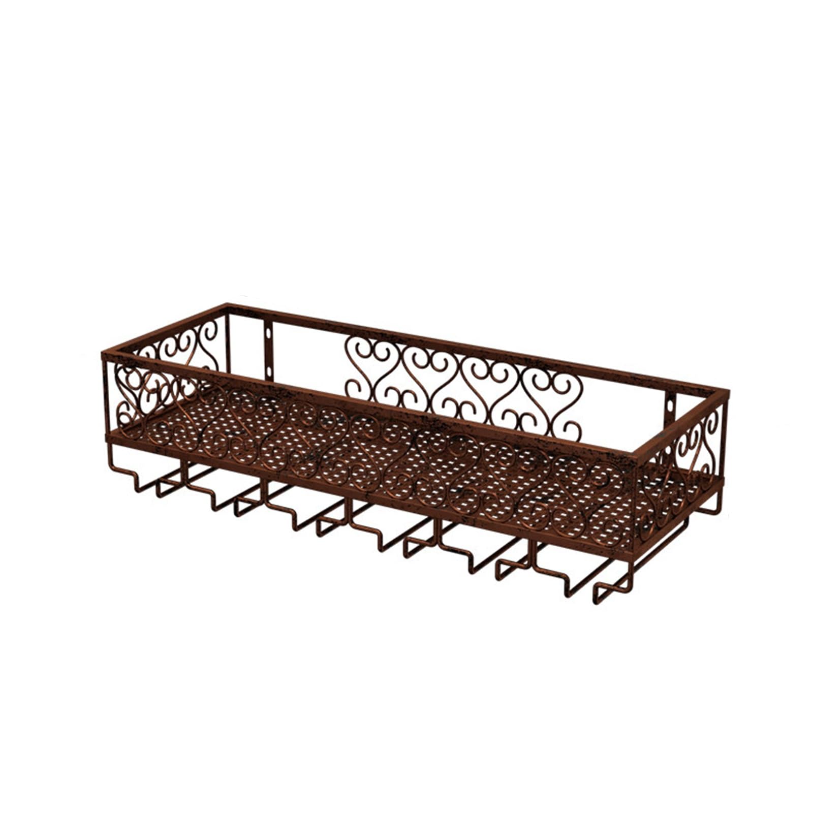 YXLLGS Wall Mounted Wine Rack, Hanging Stem Glass Holder