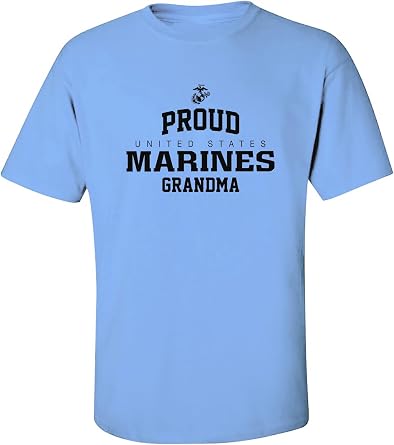 zerogravitee Proud Marines Grandma Adult Short Sleeve T-Shirt