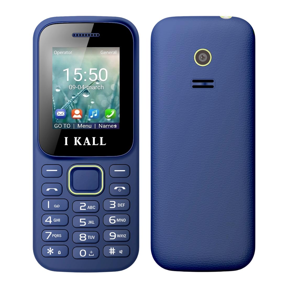 IKALL K130 Keypad Mobile Phone with 1.8" Display, 1000mAh Battery, 32MB RAM & Storage (Expandable up to 8GB), Dual SIM, Bluetooth & FM Radio, Long Battery Backup (Blue)-image-26