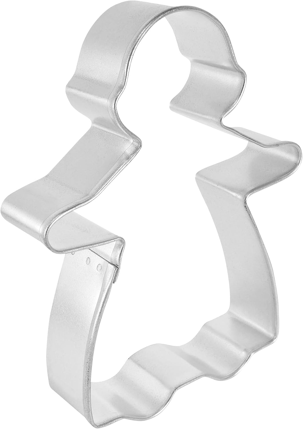 R&M Gingerbread Girl 5" Cookie Cutter Stainless Steel - Holiday Baking Tool for Cookies, Fondant & Crafts image 2