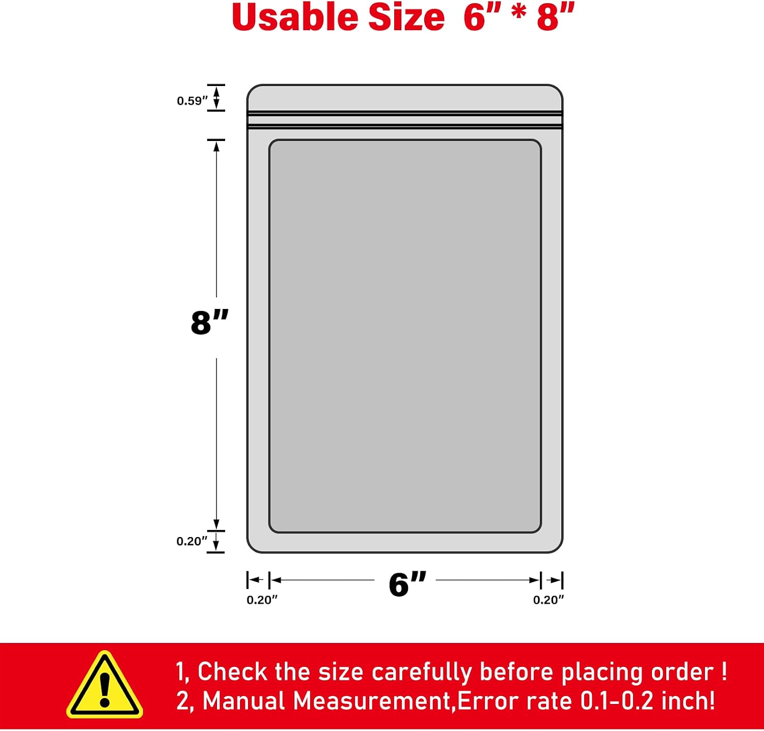 EONJOE 100-pack 6×8 inch mylar bags with clear window holographic resealable sealable packaging zip bag for small bussiness jewelry candy sample food packing supplies （green） image 2