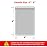 EONJOE 100-pack 68 inch mylar bags with clear window holographic resealable sealable packaging zip bag for small bussiness jewelry candy sample food packing supplies white