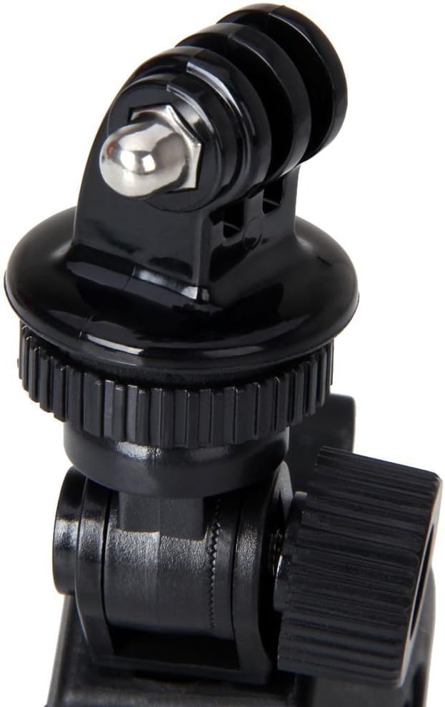 VVHOOY Motorcycle Bike Handlebar Mount Camera Clamp Mount Bracket 360 Rotation Action Camera Holder Compatible with Insta360/GoPro Hero 11/10/9/8/7/6/5/4 /AKASO/Osmo Action Cameras