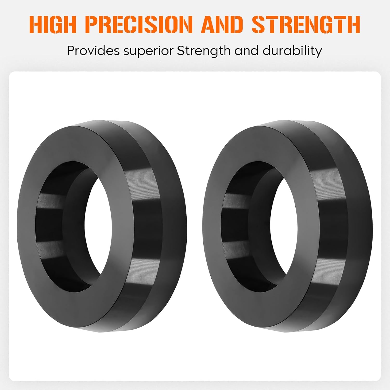 AEagle 3” Front Leveling Lift Kits for 1994-2018 Dodge Ram 1500, 1994-2010 2500 3500(2WD), Forged Aluminum Strut Spacers