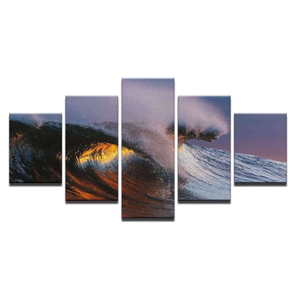 Art sur canvas haute définition : peinture de mur premium salon et séjour