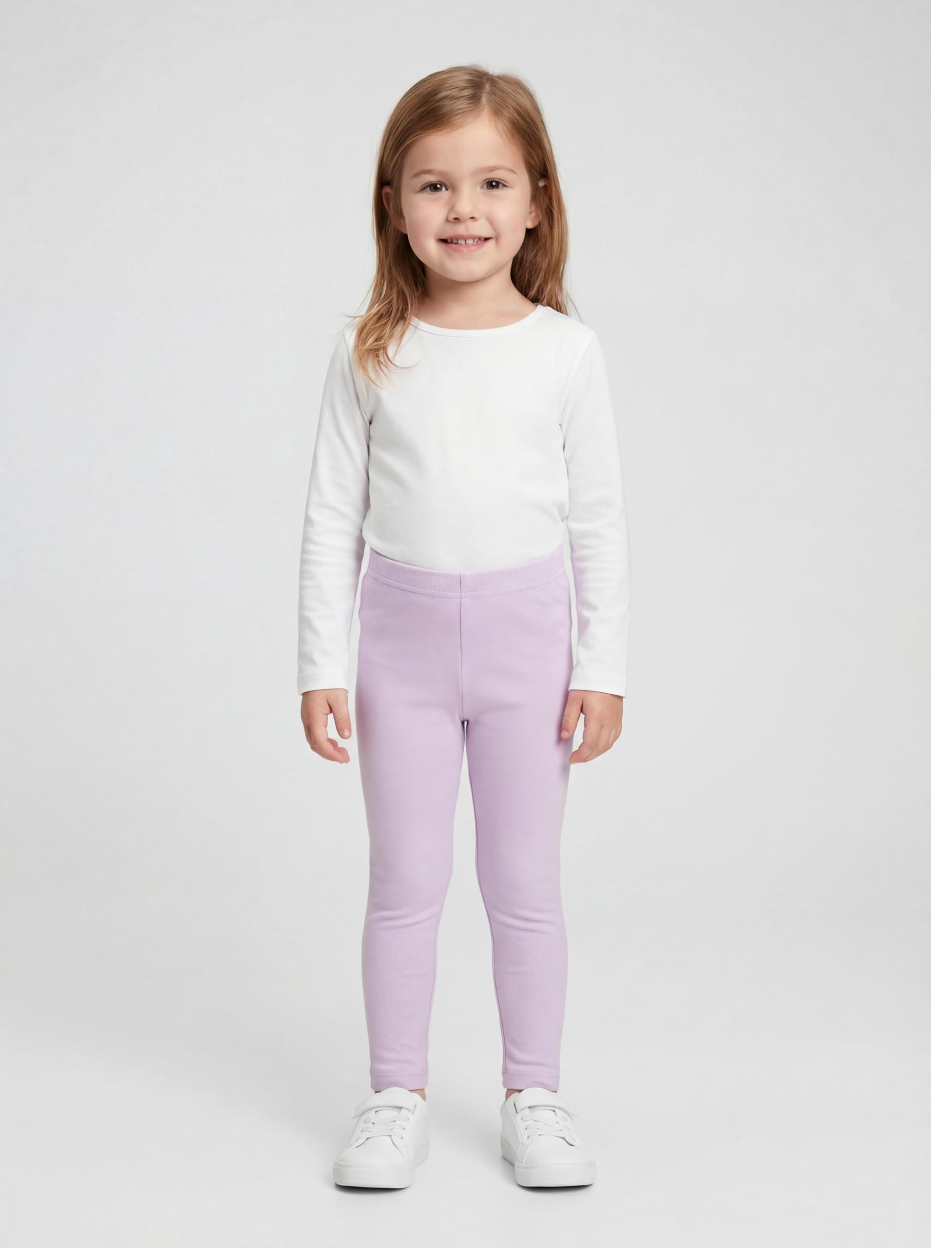 TupTam Leggings Bambina Lunghe 2er Pack Cotone Elastiche comode e opache