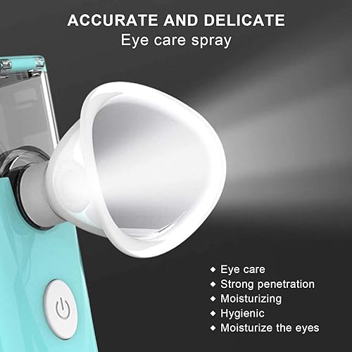 Miniatura 2 de Pulverizador de ojos, carga USB, rocío de ojos de mano, vaporizador, portátil, hidratante, limpieza, máquina suave para mujeres y hombres (nuevo