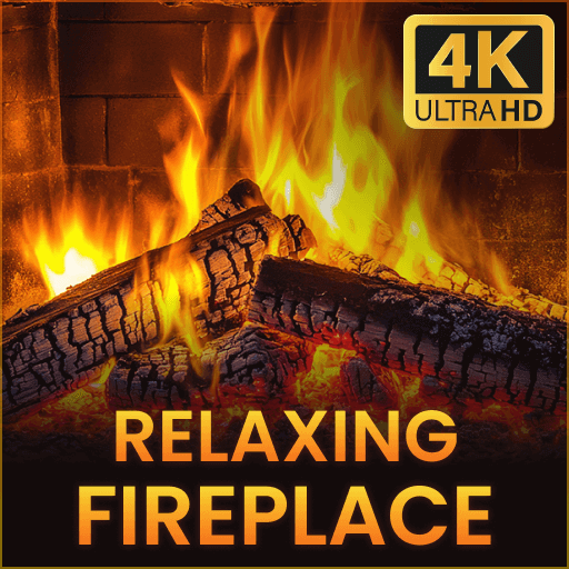 Relaxing Fireplace - Soft Coals & Slow Music Videos Create a Cozy Ambiance : Ideal for Meditation Relieve Stress, Anxiety and Depression