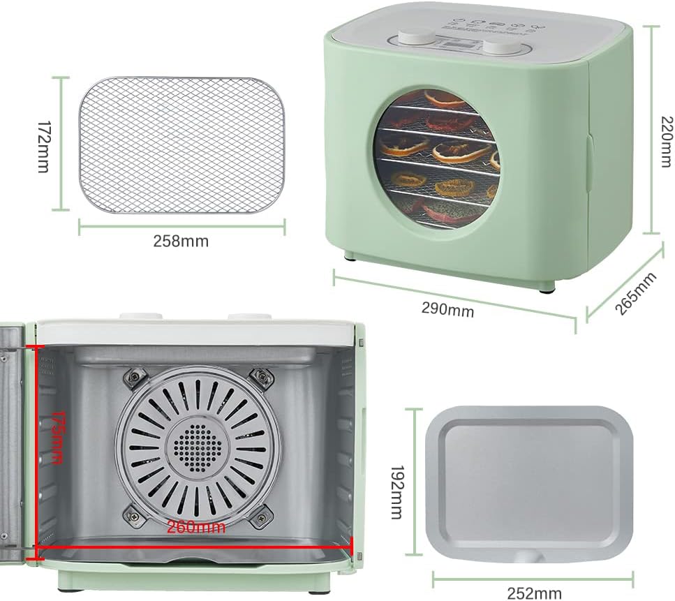 新品未使用 Moongiantgo 食品乾燥機 フードドライヤー 10段トレイ 新品未使用 Moongiantgo 食品乾燥機 フードドライヤー 10段トレイ